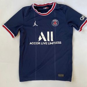 PSG Soccer Jersey Kids Size Medium